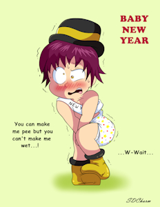 Patreon Reward: Baby New Year, Radio by EmperorCharmy