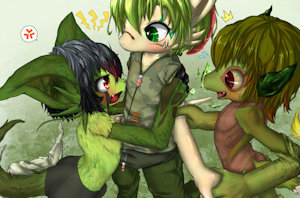 Myriad Green Leaves Rumble by Kigisuke