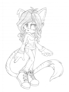 Toni the Cat by KirraBluu