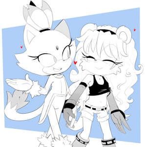 Blaze x Mina by TenshiGarden