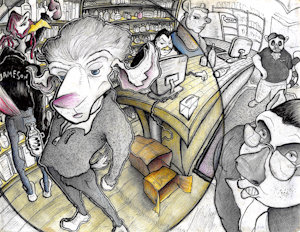 (2018) Me and the boys at work by YagiB