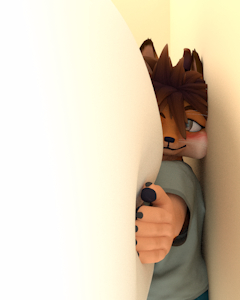 Smooshing a jackal by JackalPawpad