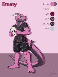 Emmy Ref Sheet by Ahnik