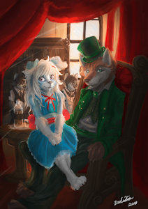 Victorian style protrait by gelidien