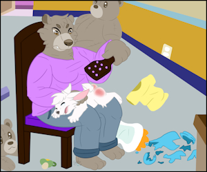 C : Bad bunny! by TheLittleShapeshifter