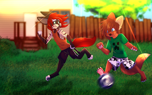 Backyard Soccer by ElanAzlo