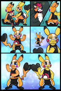 TAG TEAM PIKAS by pierogero