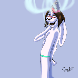 happy Ciggy Bunny Pg13 by ciggybunny