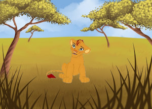 Tashira in the savannah by zhyroth