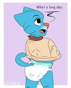 Tired Gumball by Daridario