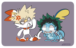 Pokemon x Boku no Hero by Spaicy