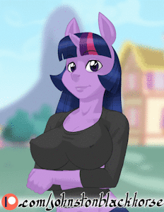 Twilight Sparkle Boob Jiggle by Bhawk