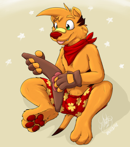 TY the tasmanian tiger by Gaokun