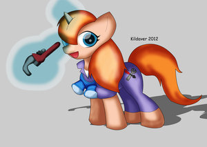 Gadget Pony -complete- by RequiemShade