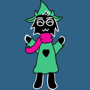Happy Little Ralsei by Lloxie
