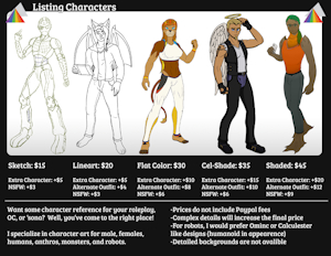 2019 Commission Prices by FlamelPhoenix