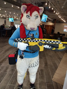 TOS Fursuit by RedMoogleXIII