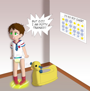 Oi pottytraining diapers (leaking) - by Maxie by wolfcub1975