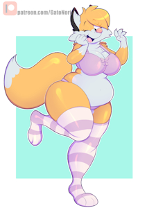 Fox commission by NoriNoir