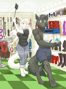 Testing the merchandise by Selene