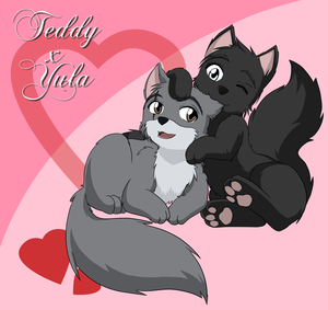 RW - V-day Contest Couple 04 - Teddy x Yula by Kurapika