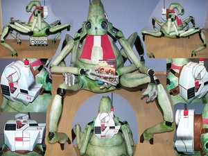 Life size Keeper (Mass Effect) by DragonEmotion