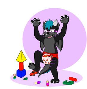 Stompy Rawrs! by SpiketheDragon