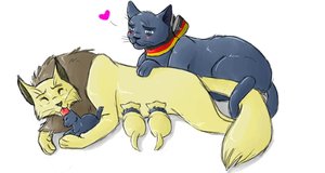 Neko!GerMerica - Kittens by AmericanYangire