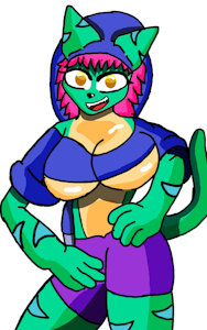 Halona the cat by Eromia