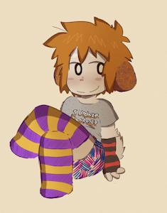 Just a random stocking drawing by foxxx321