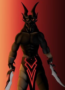 Deadric dragon by Elbestia