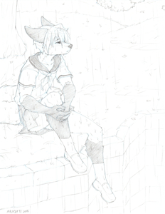 [CM] Kelix Seifuku Rough Sketch by Malachyte