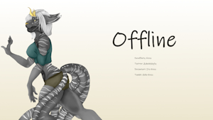 Offline Picarto.tv banner by Kress