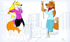 Spaghetti of trains by TFXWOLF