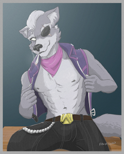 Wolf Pinup 3 by frostclaw01