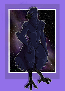 Angry galaxy falcon by EmmyFox