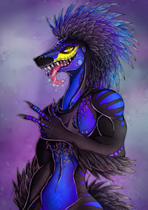 The Blue Twin by trumbe