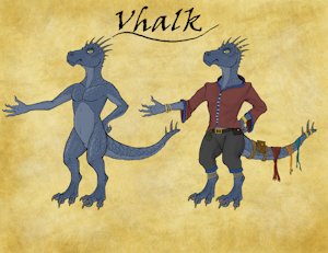 Vhalk by PlagueLizard