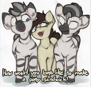 Pony Sandwich by MarsMiner