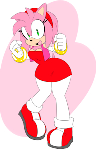Amy Rose (Hedgegirl Outfit) by Denizen1414