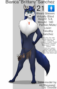 Bianca "Brittany" Sanchez by HezekiahAndClaudette