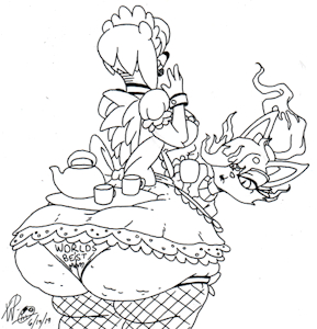 Your Tea, Madam? by XanderDWulfe