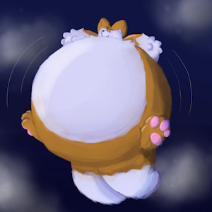 Midnight Float by JellybeanToonwolf
