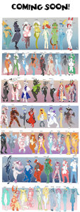 UPCOMING ADOPTABLES! (pre-orders available) by Fuf