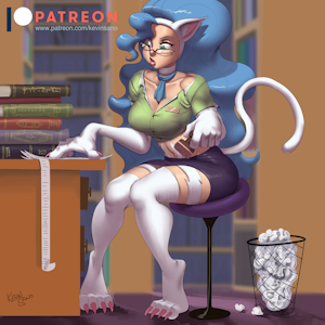 Librarian Felicia by kevinsano
