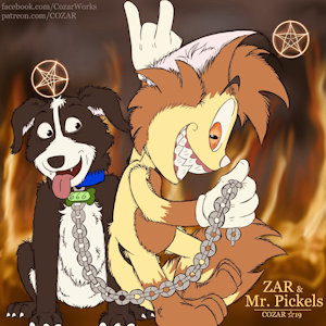 ZAR & Mr. Pickels by COZAR