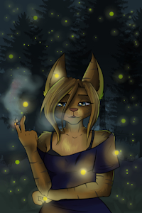 Smoking kitty [c] by ElGallo