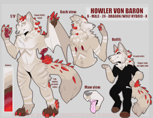 reference sheet by VonBaron