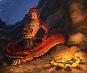 Kasseth of the Salahasar by d3monstar