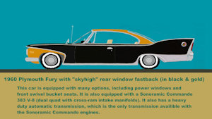 Varieties of 1960 Plymouth Automobiles by moyomongoose